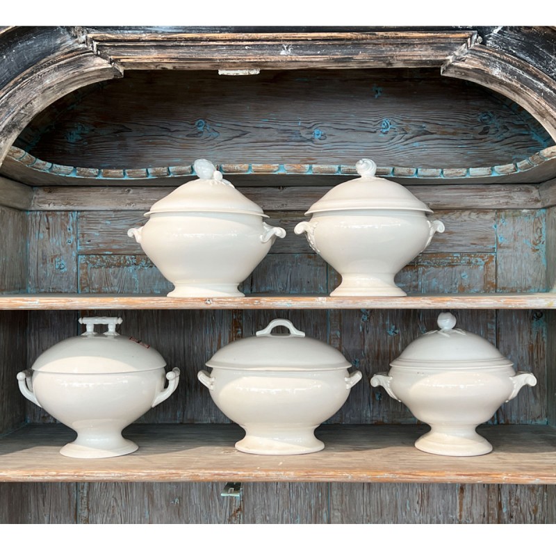 5 Tureens with Lids