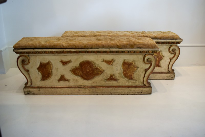 18th Century Venetian Pair of Benches - Image 7