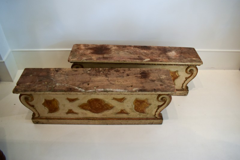 18th Century Venetian Pair of Benches - Image 5