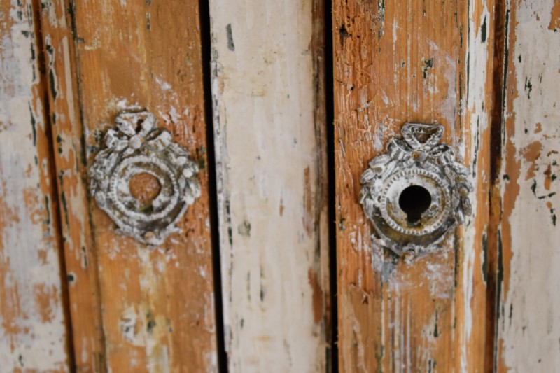 18th Century French Buffet Deux Corps - Original Scraped Patina - Image 2