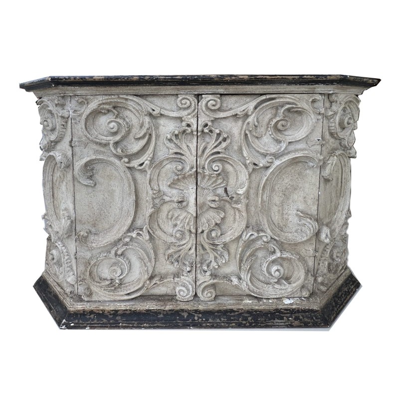 European Painted & Sculpted Buffet