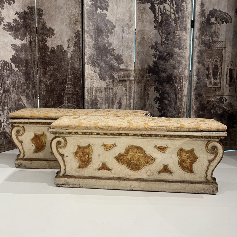 18th Century Venetian Pair of Benches - Image 8