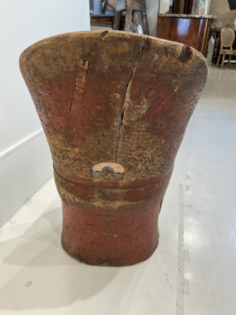 18th Century Swedish Child's Tub/Kubbestol Chair - Image 5