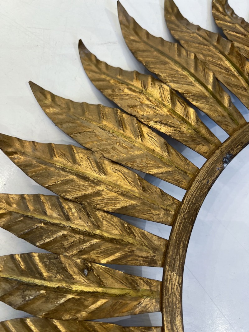 Spanish Gilded Iron Sunburst - Image 2