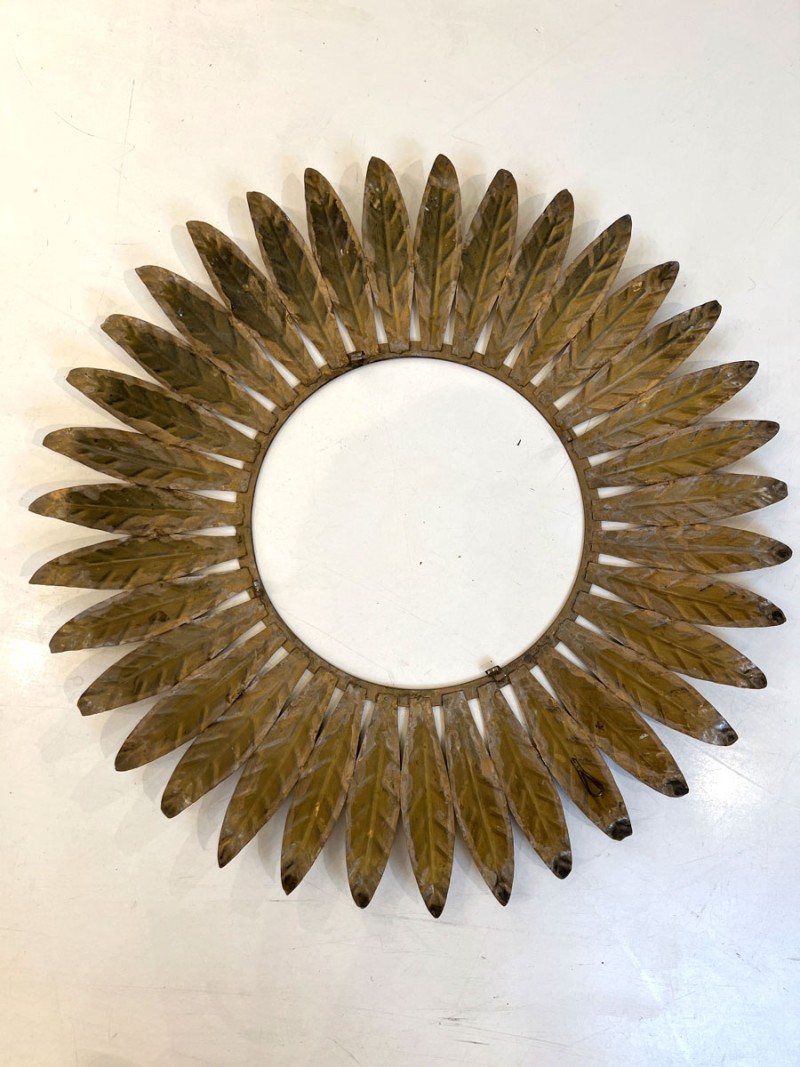Spanish Gilded Iron Sunburst - Image 3