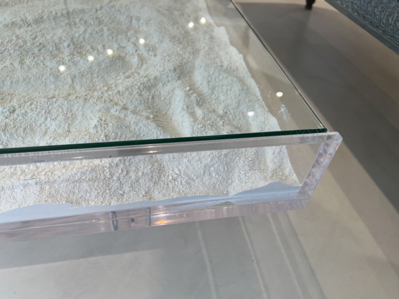 Acrylic and Paris Lime Coffee Table - Image 5