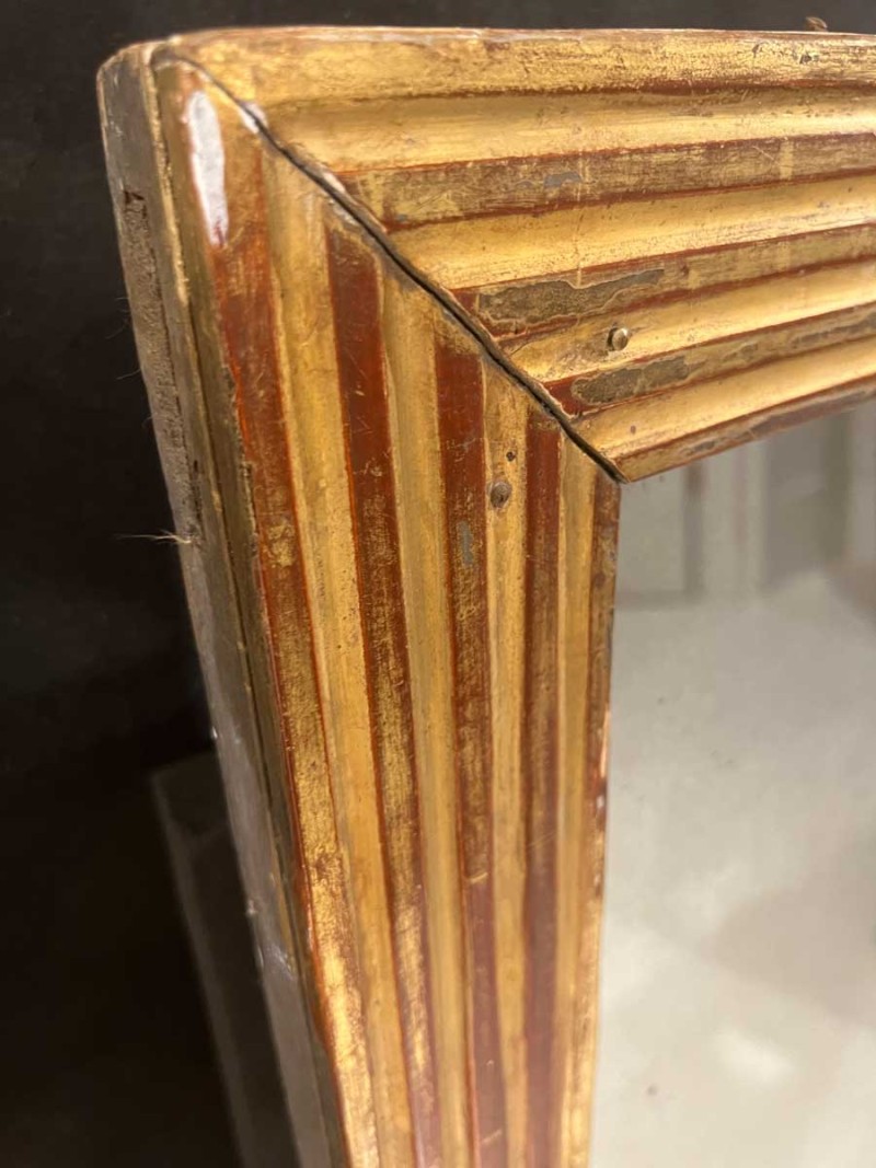18th Century Directoire Gilded Mirror - Image 2