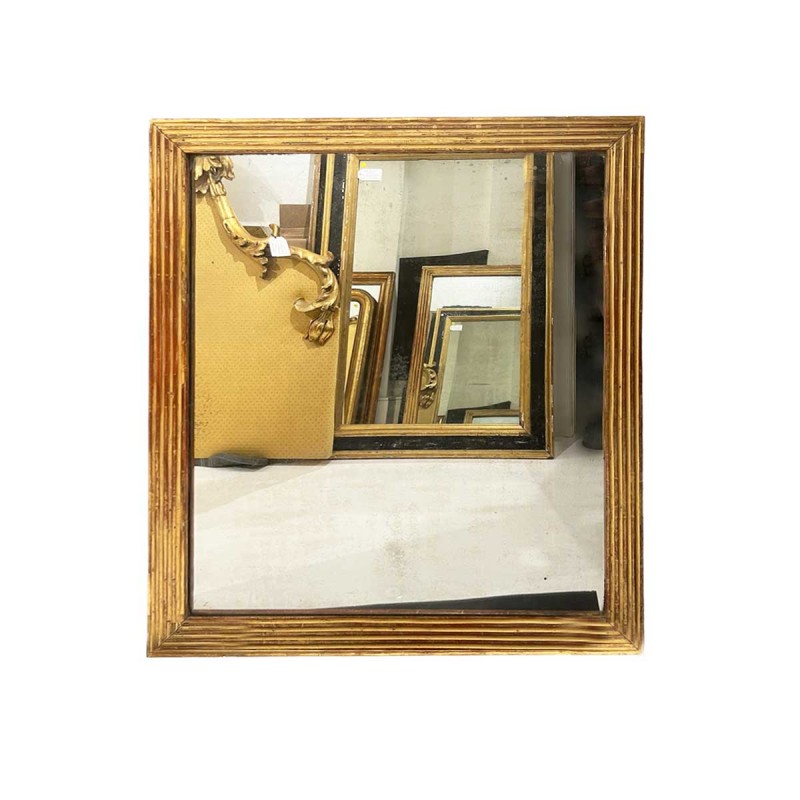 18th Century Directoire Gilded Mirror
