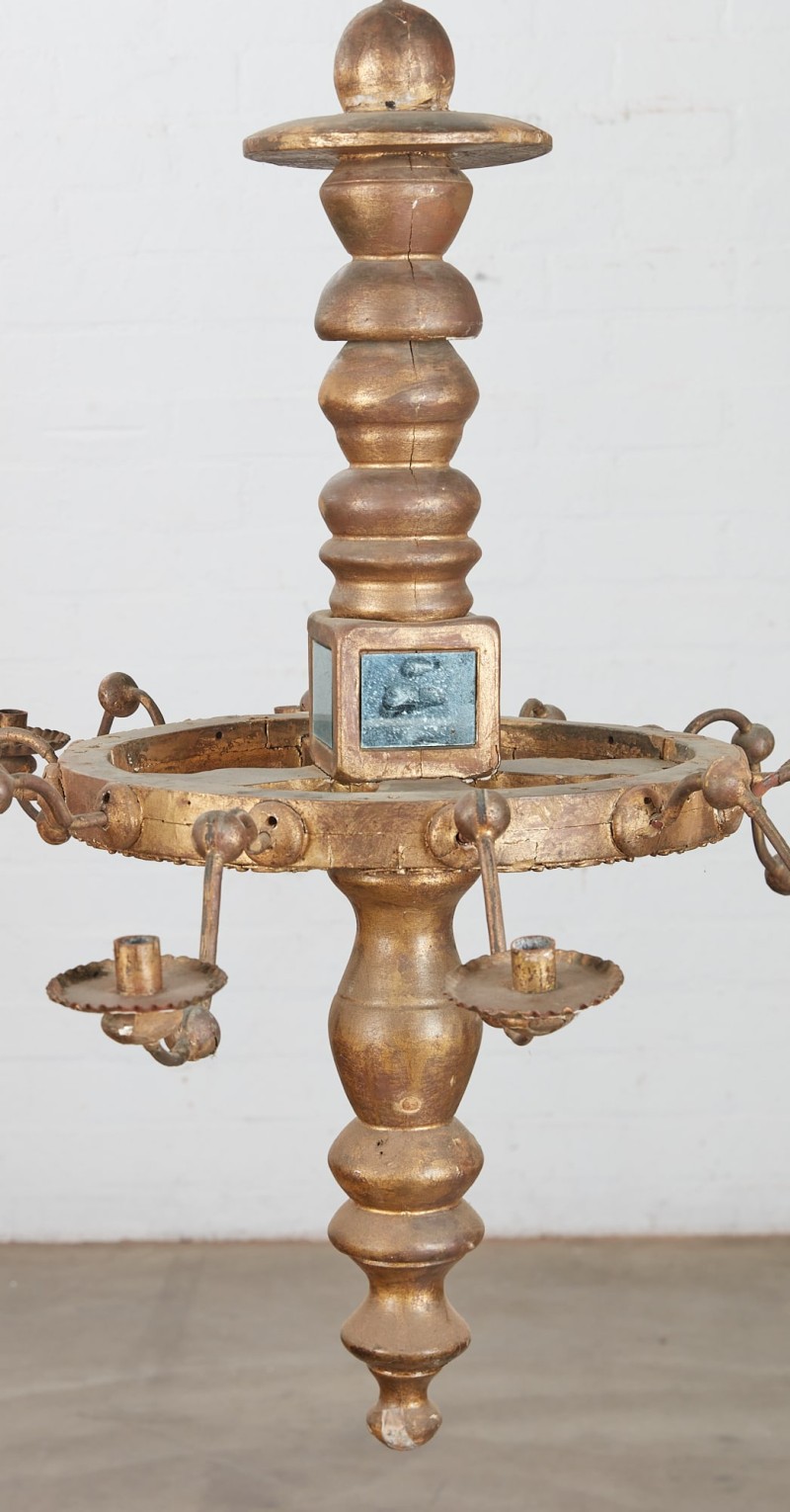 19c Italian Baroque 12 Arm Chandelier - Image 8