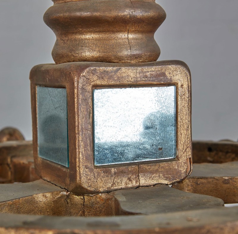 19c Italian Baroque 12 Arm Chandelier - Image 5