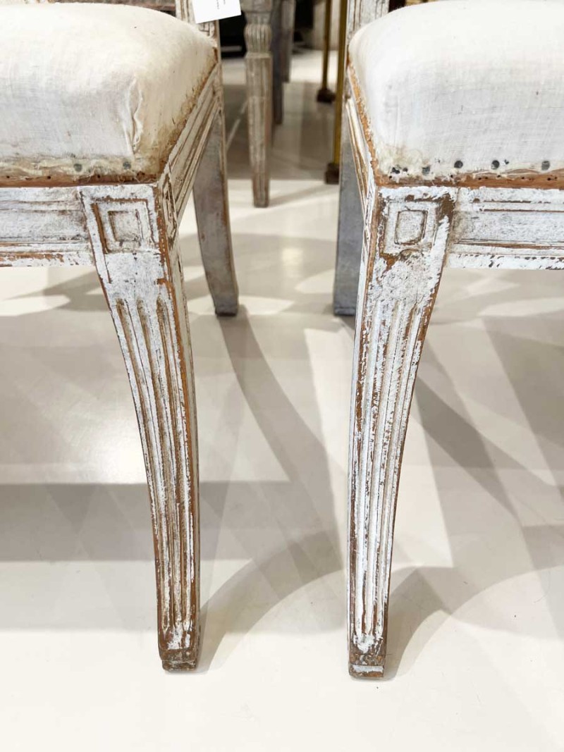 Pair of 18th Century Swedish Klismos Chairs - Image 5