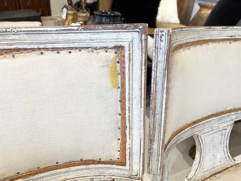 Pair of 18th Century Swedish Klismos Chairs - Image 8
