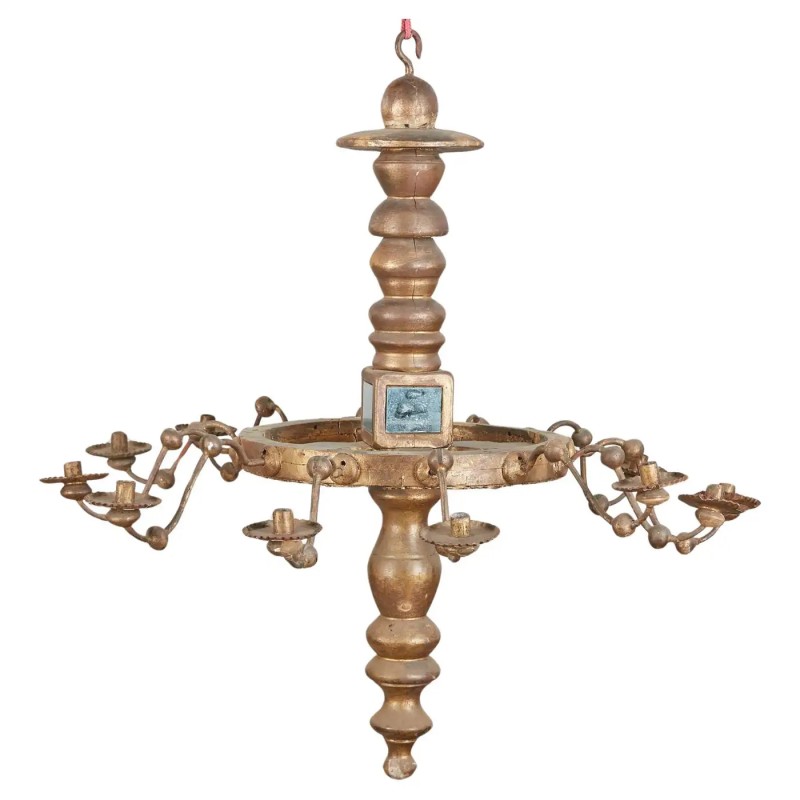 19c Italian Baroque 12 Arm Chandelier