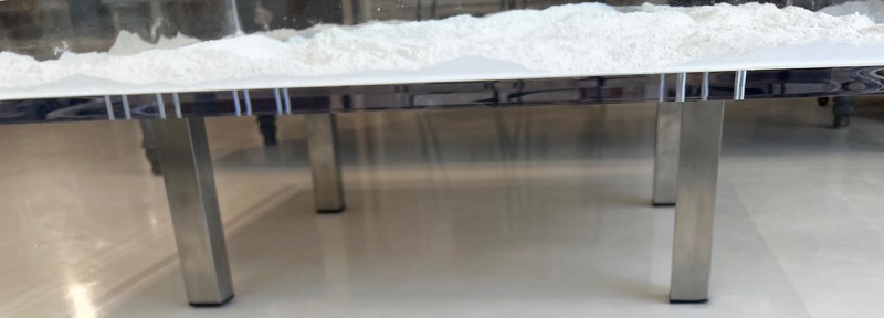 Acrylic and Paris Lime Coffee Table - Image 8