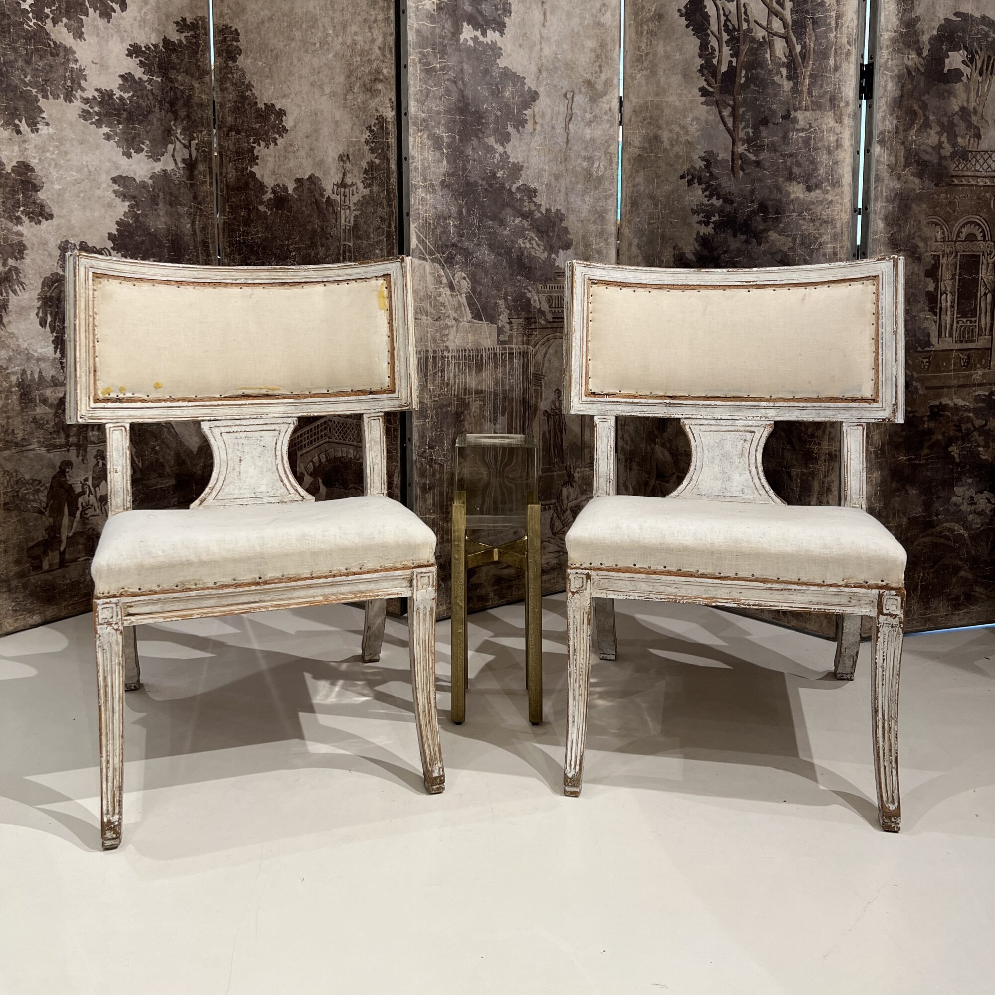 Pair of 18th Century Swedish Klismos Chairs - Image 12