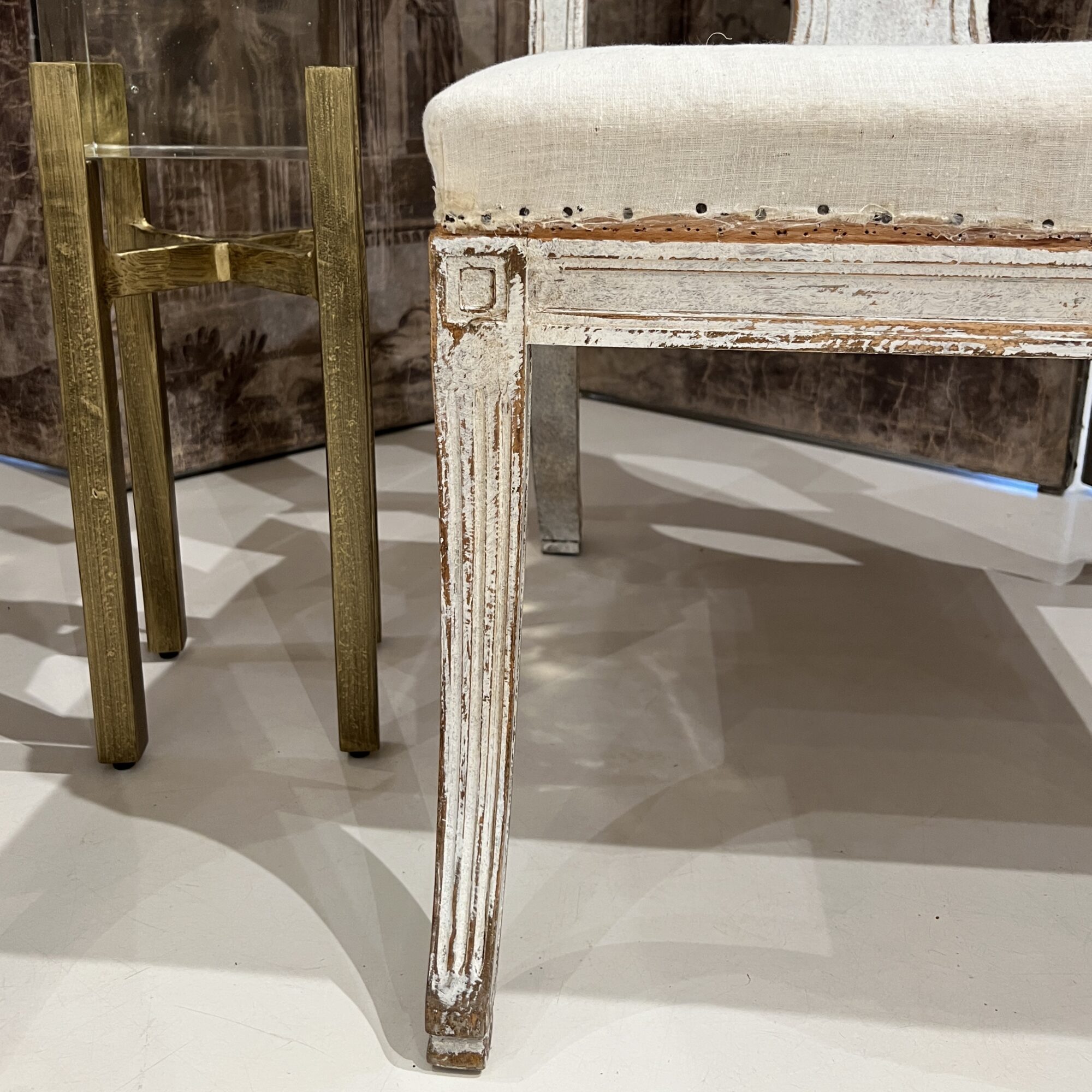 Pair of 18th Century Swedish Klismos Chairs - Image 13