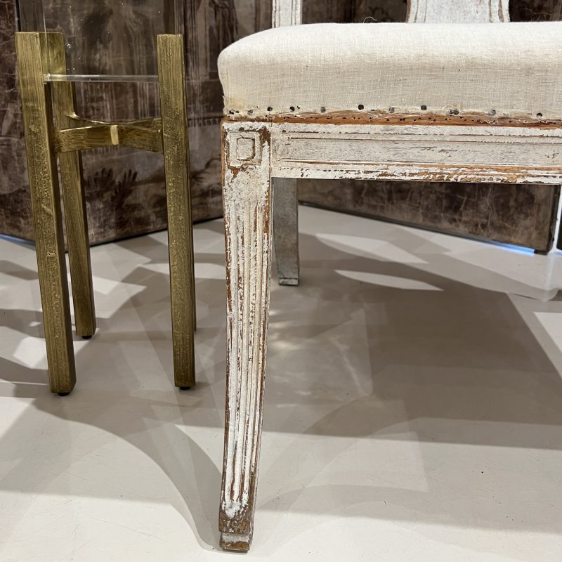 Pair of 18th Century Swedish Klismos Chairs - Image 13