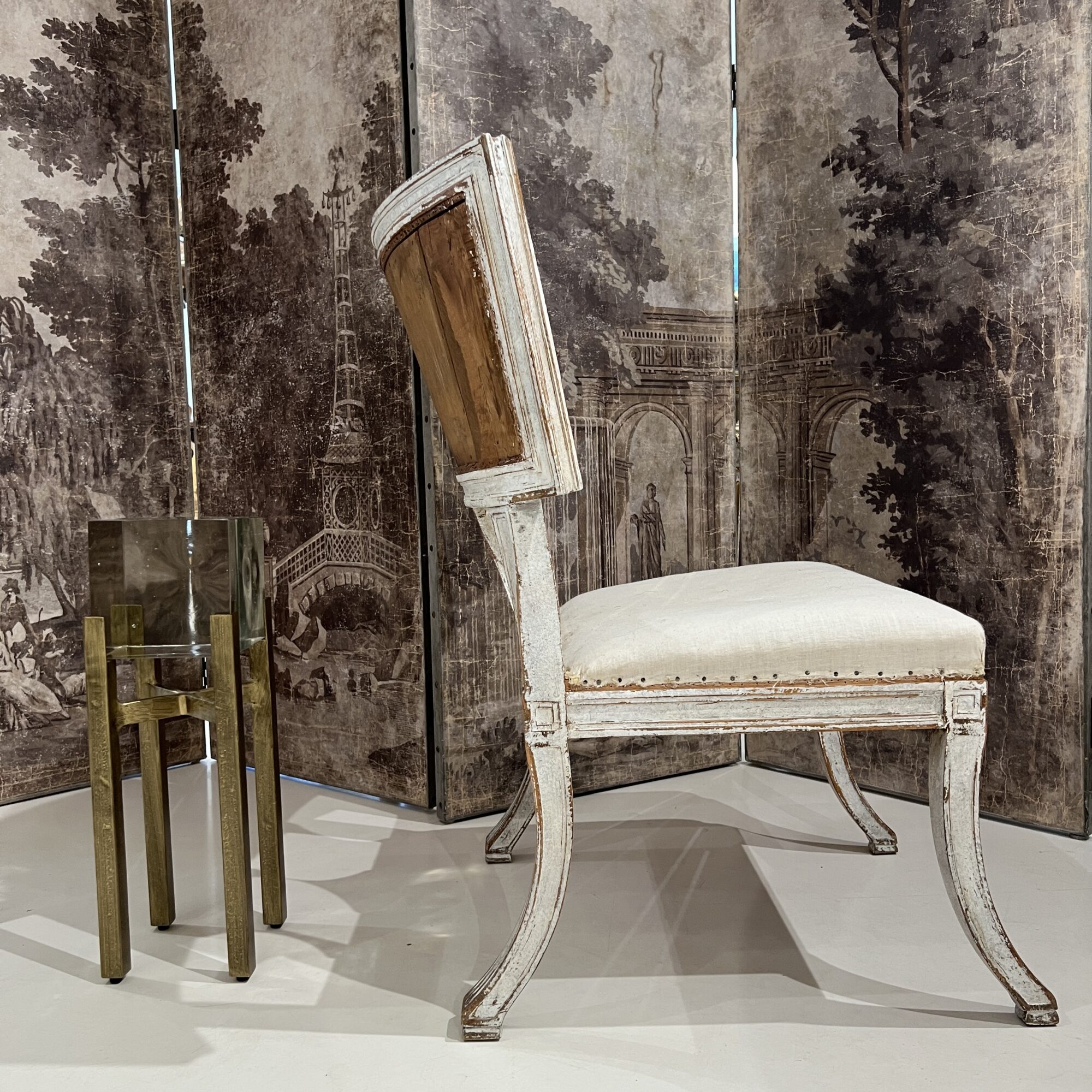 Pair of 18th Century Swedish Klismos Chairs - Image 16