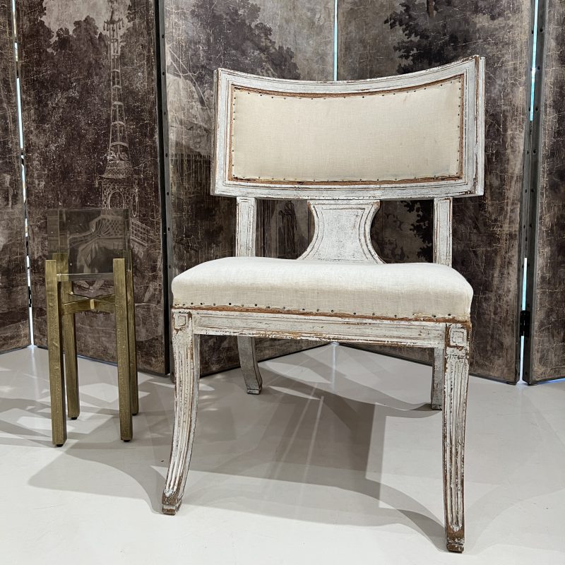 Pair of 18th Century Swedish Klismos Chairs - Image 17