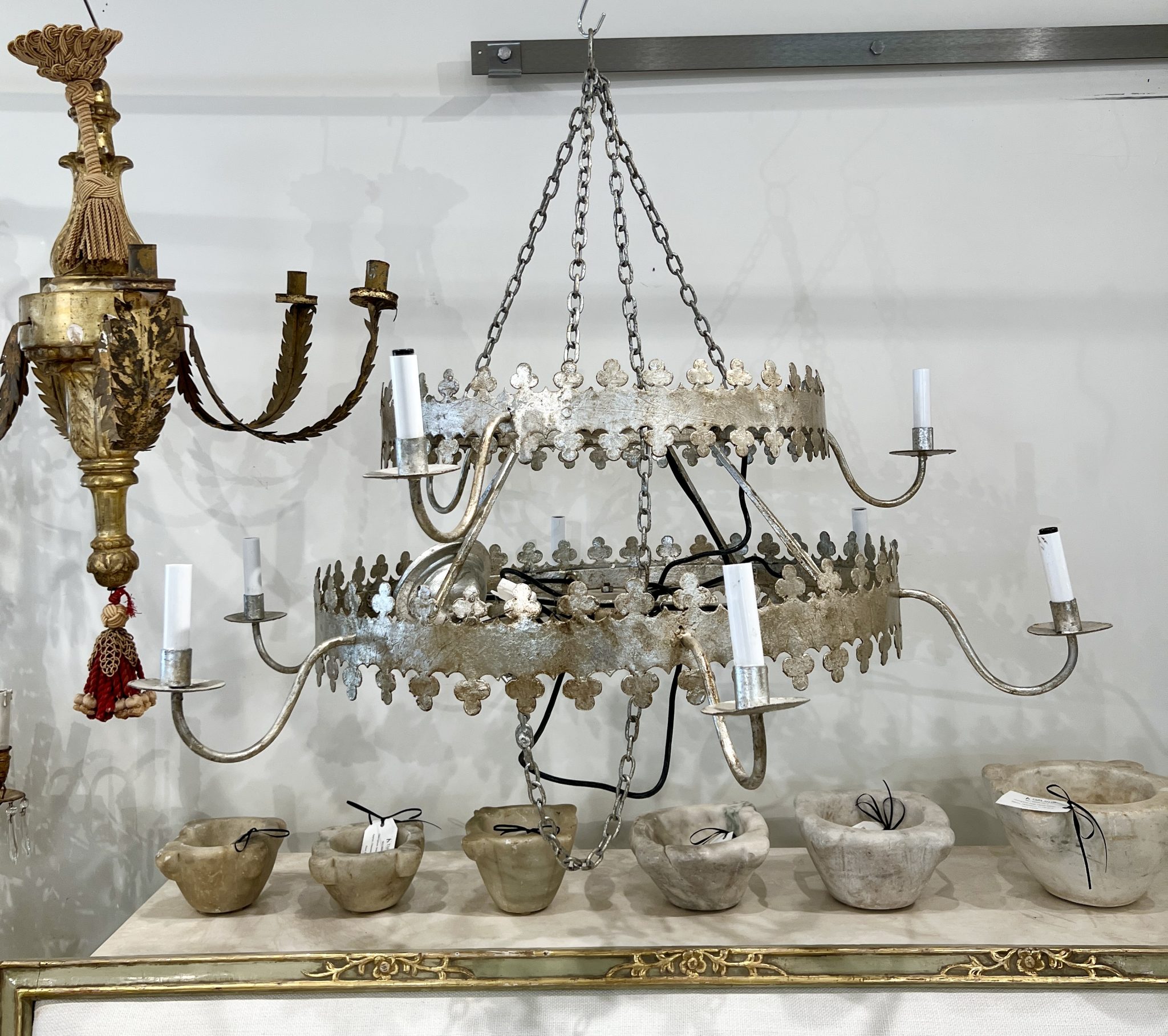 Maison Silverleaf Chandelier - Image 2