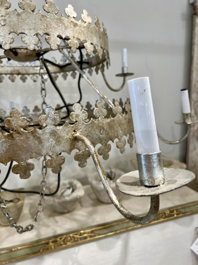 Maison Silverleaf Chandelier - Image 3