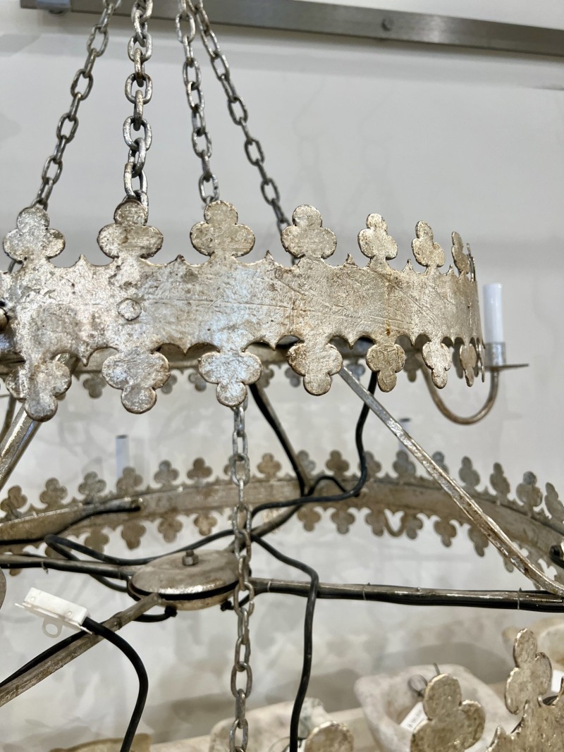 Maison Silverleaf Chandelier - Image 5