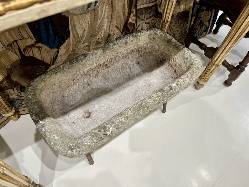 Large Stone Sink with Stand - Image 5
