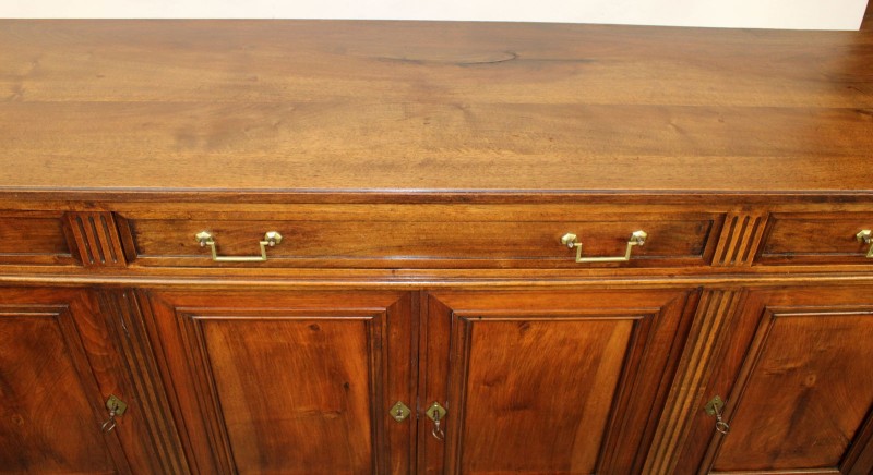 French Louis XVI Style Enfilade in Walnut - Image 9