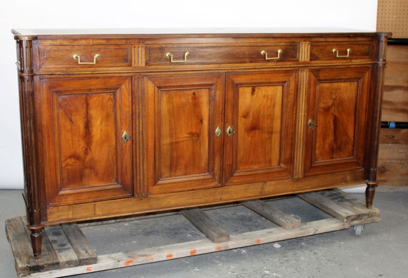 French Louis XVI Style Enfilade in Walnut - Image 2