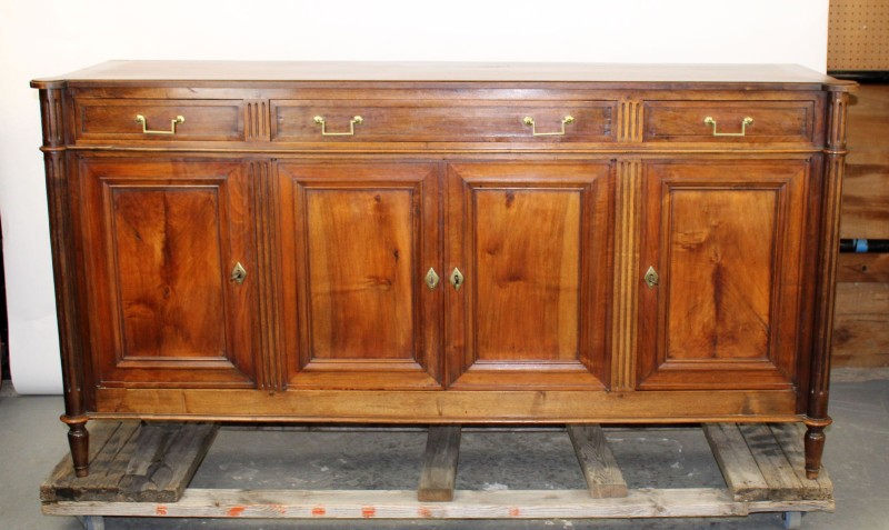 French Louis XVI Style Enfilade in Walnut - Image 12
