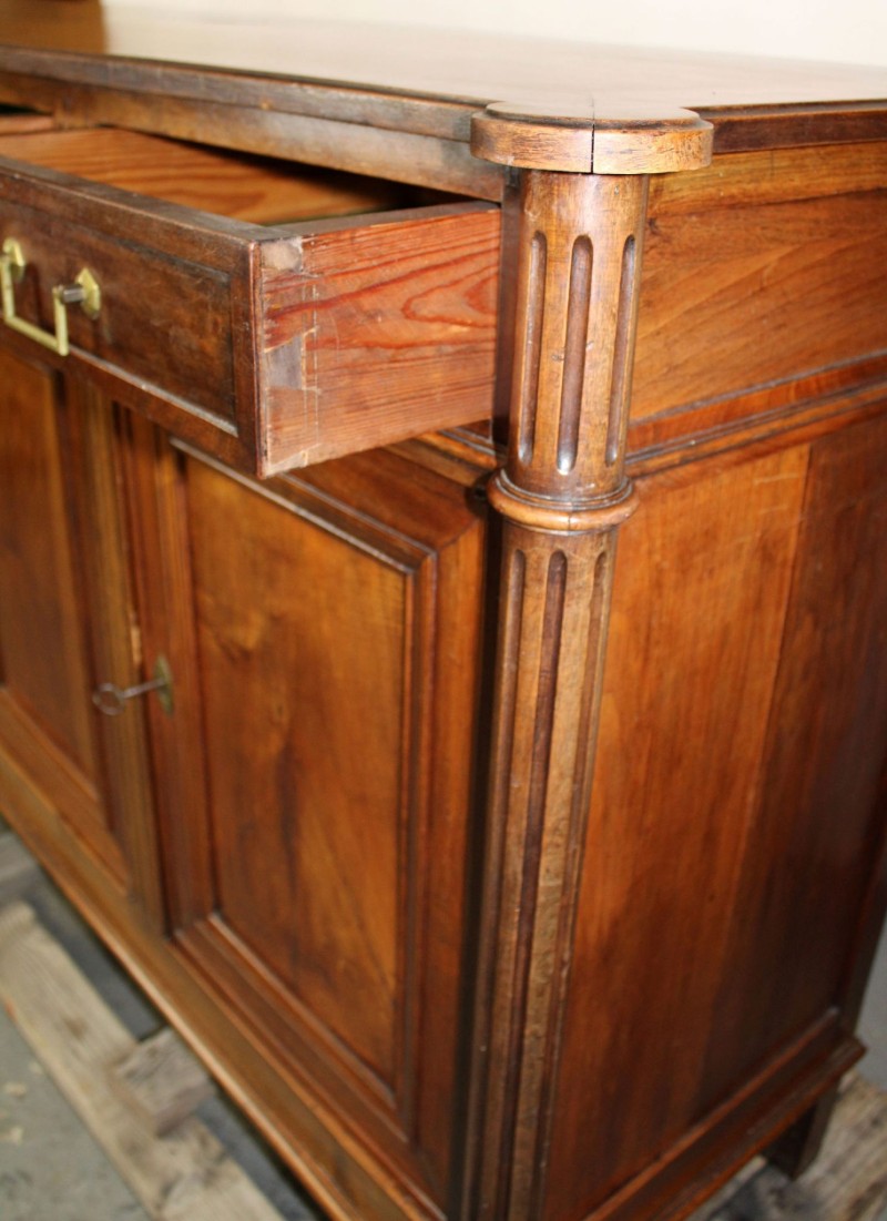 French Louis XVI Style Enfilade in Walnut - Image 6