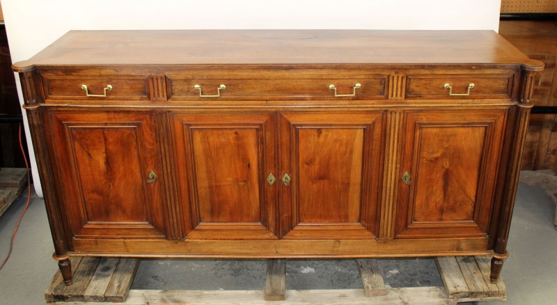 French Louis XVI Style Enfilade in Walnut - Image 7