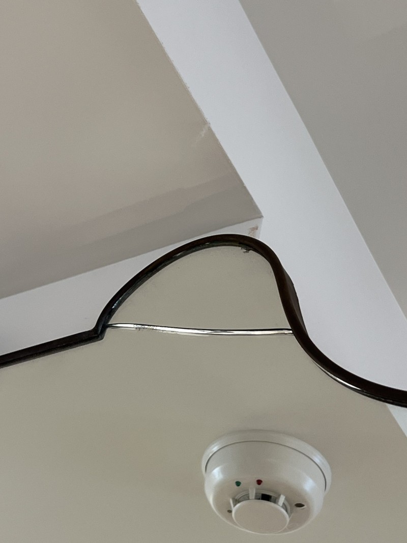Large Mid-Century Italian Shield Mirror - Image 3