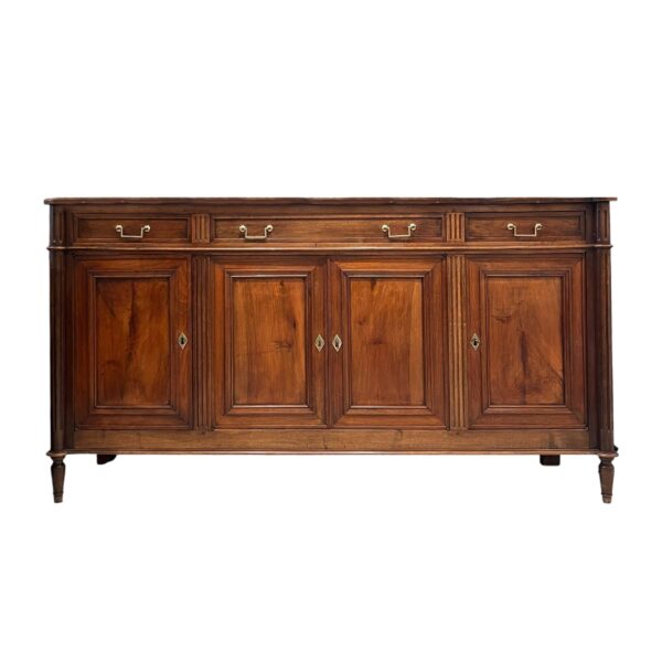 French Louis XVI Style Enfilade in Walnut