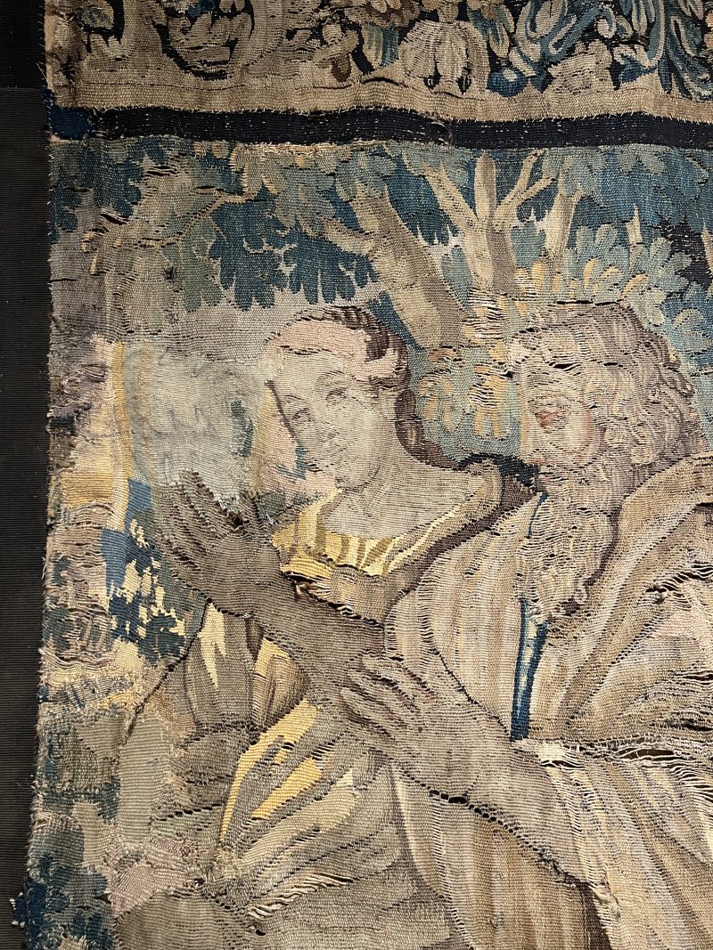 Flemish 18th Century Figural Tapestry - Image 3