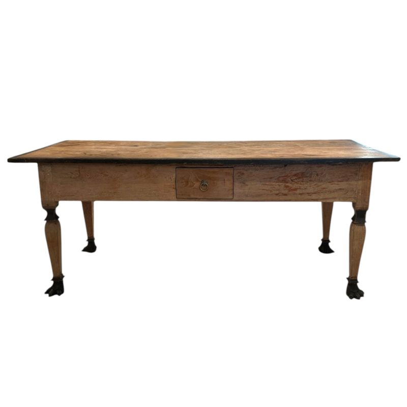 19c Florence Desk with Black Claw Feet