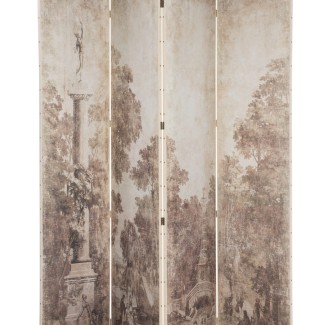 Folding Grisaille Screen