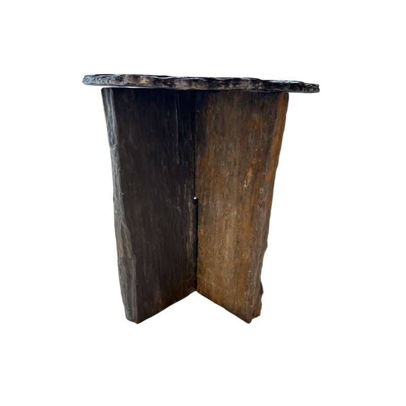 French Slate Side Tables (1 available) - Image 6
