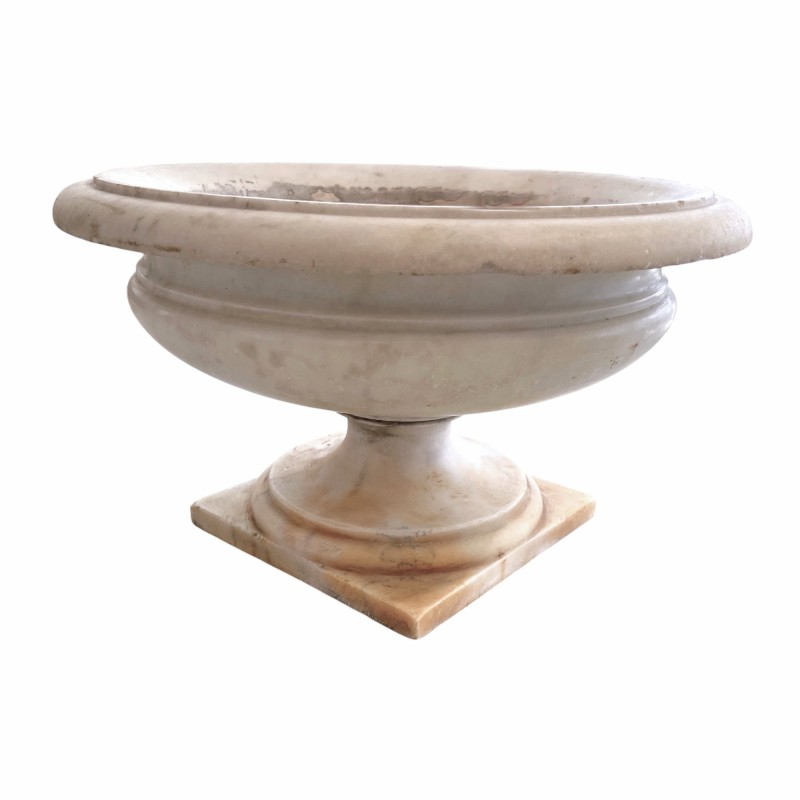 Pair of Tuscan 17th Century Marble Jardinieres - Image 7