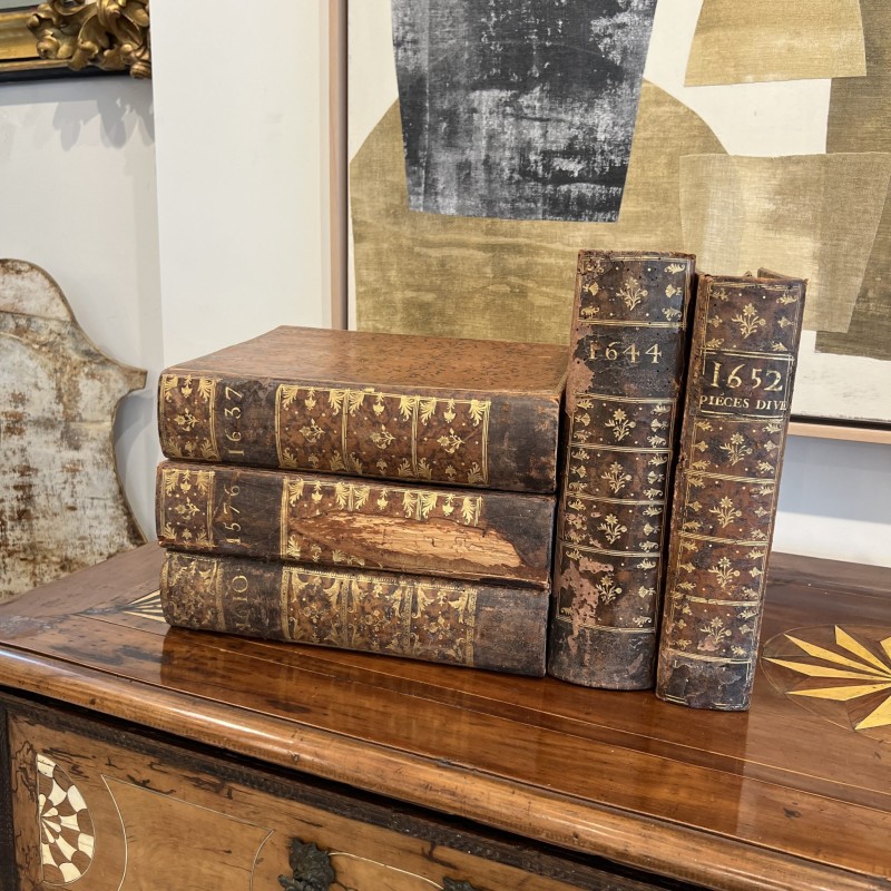 18th Century Louis XVI Set of 5 Livre Book Boxes - Image 2