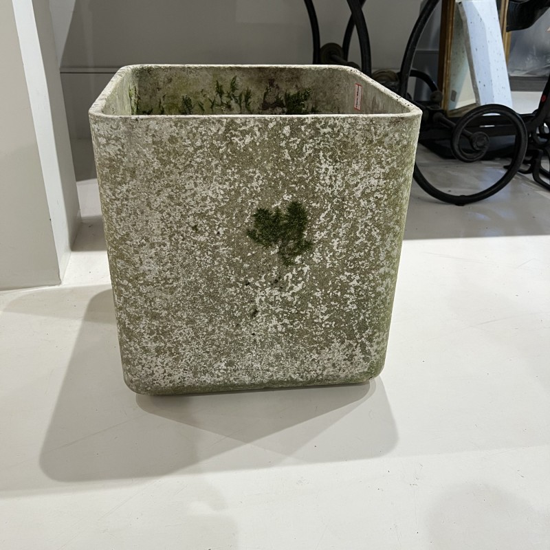 Mid-Century Willy Guhl Square Jardiniere - Image 2