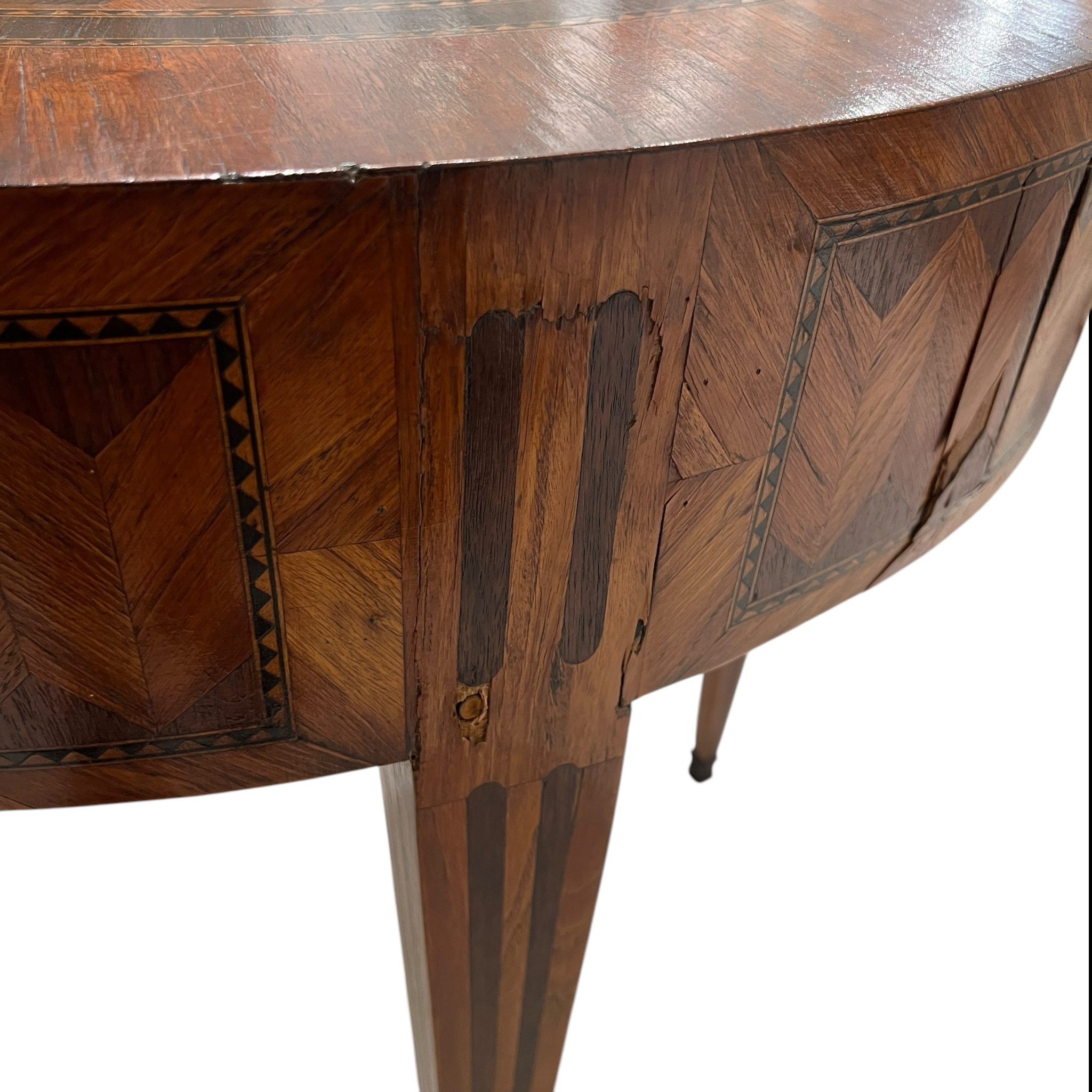 18th Century Italian Marquetry Game Table - Image 7