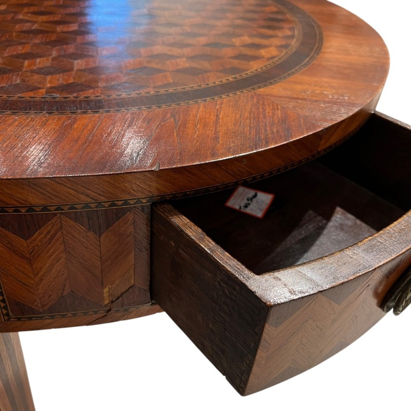 18th Century Italian Marquetry Game Table - Image 5