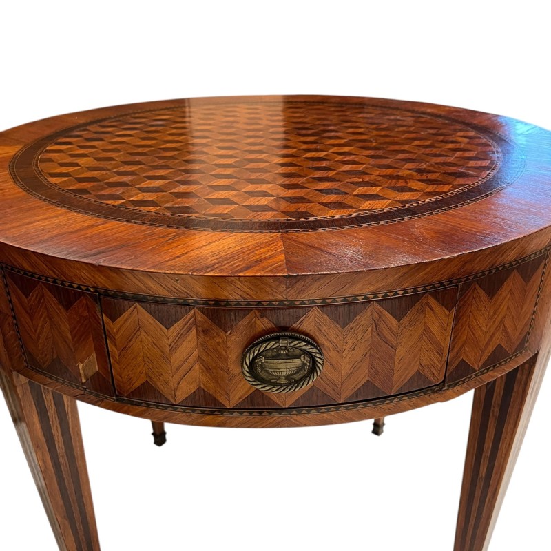 18th Century Italian Marquetry Game Table - Image 3