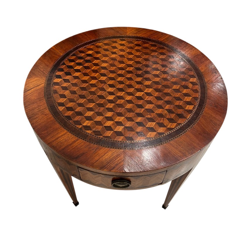 18th Century Italian Marquetry Game Table - Image 2
