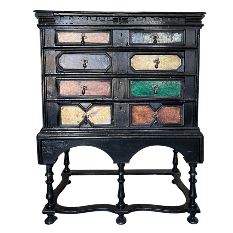 18th Century Italian Chest on Stand