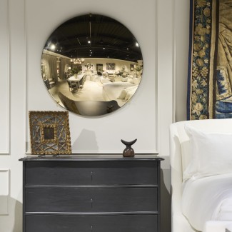 Rive Gauche Convex Mirror - Gold