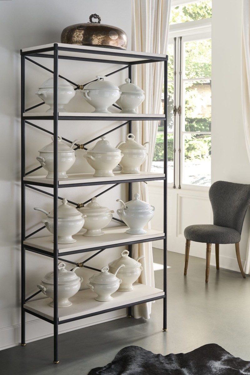 Grand Montmartre Etagere - Iron & Brass Knot - Image 3