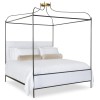 Venetian King Bed W/Canopy - Square HB