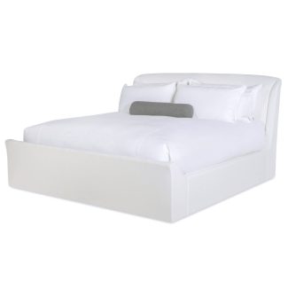 Saint-Germain Sleigh Bed - King 6/6 - Cream